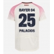 Bayer Leverkusen Exequiel Palacios #25 Borta matchtröja 2025-26 Kortärmad Billigt
